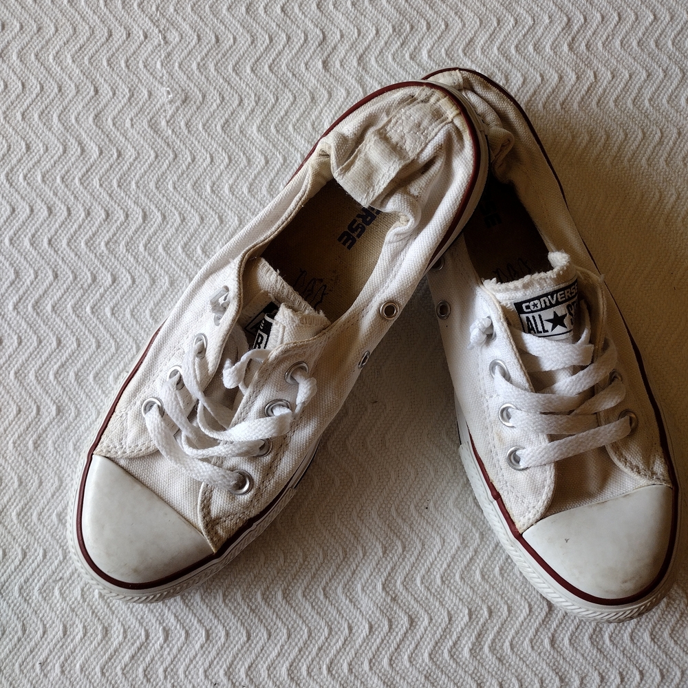 Converse Classic White Canvas Sneakers